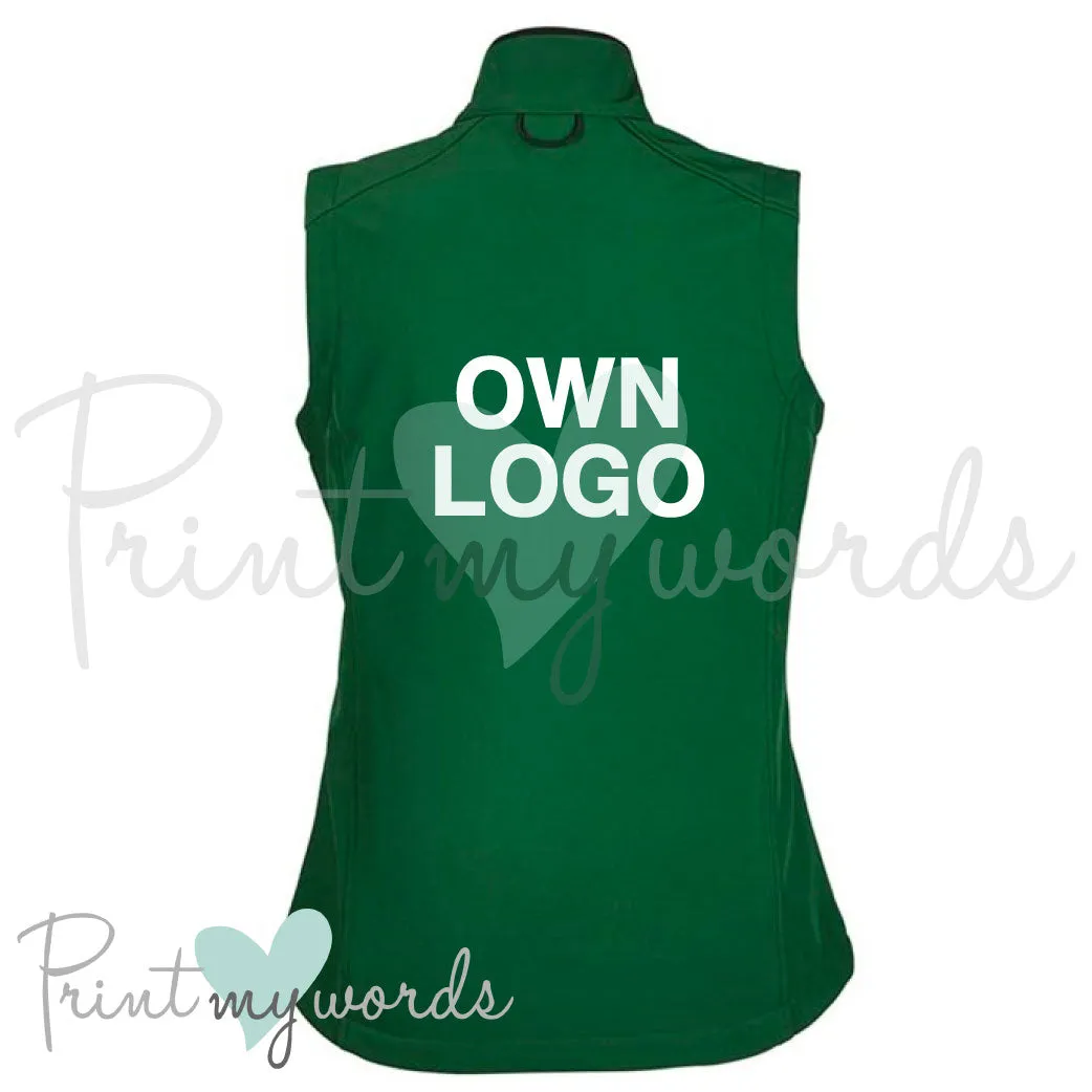 Personalised Equestrian Luxe Softshell Gilet Bodywarmer - Own Logo