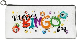 Personalised Rainbow Bingo Pen Case