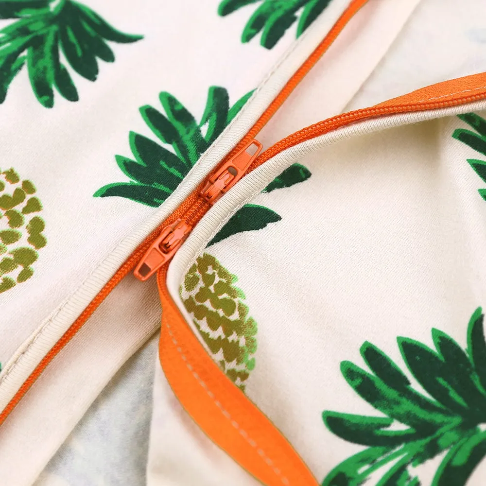 Pineapple Perfection Zip Sleepsuit
