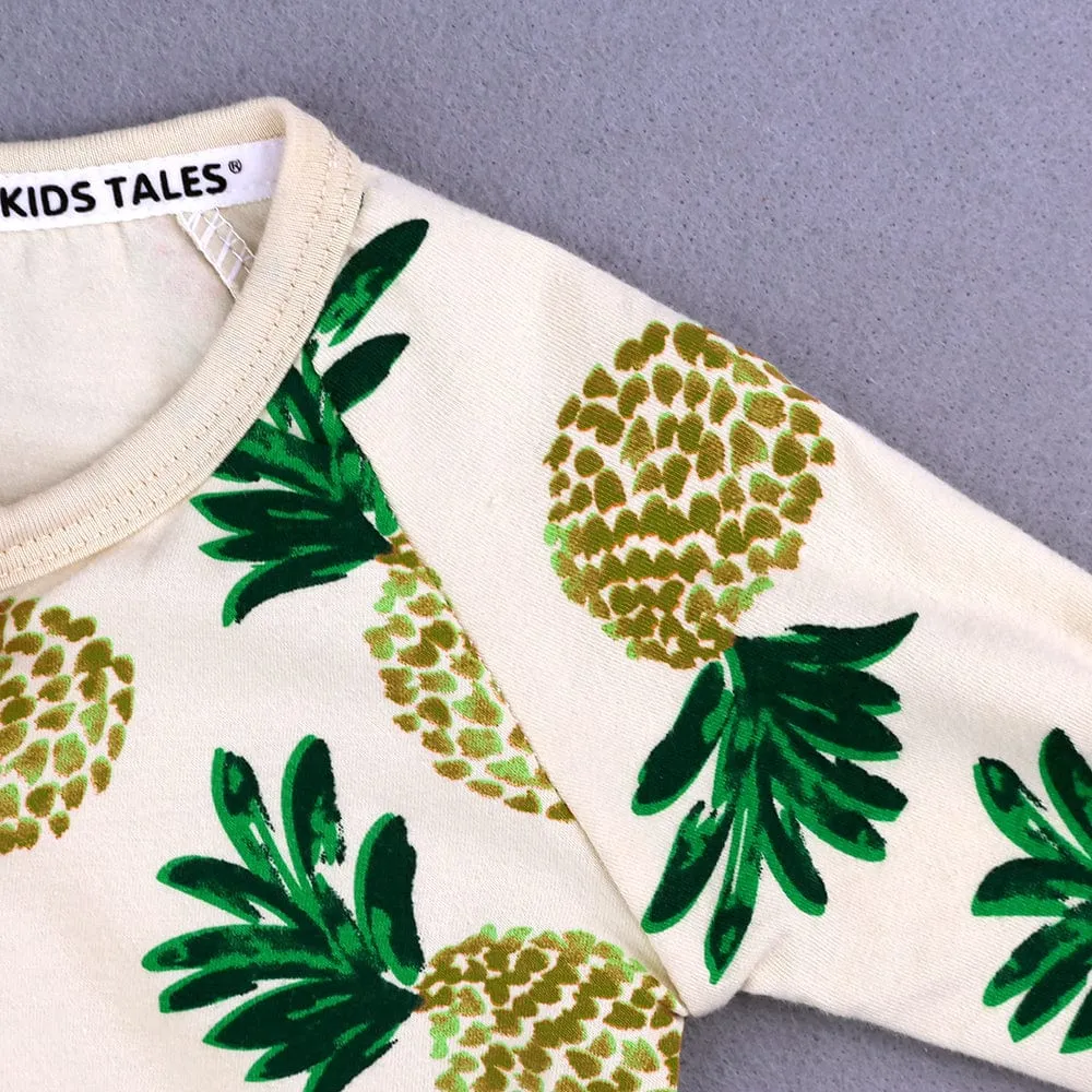 Pineapple Perfection Zip Sleepsuit