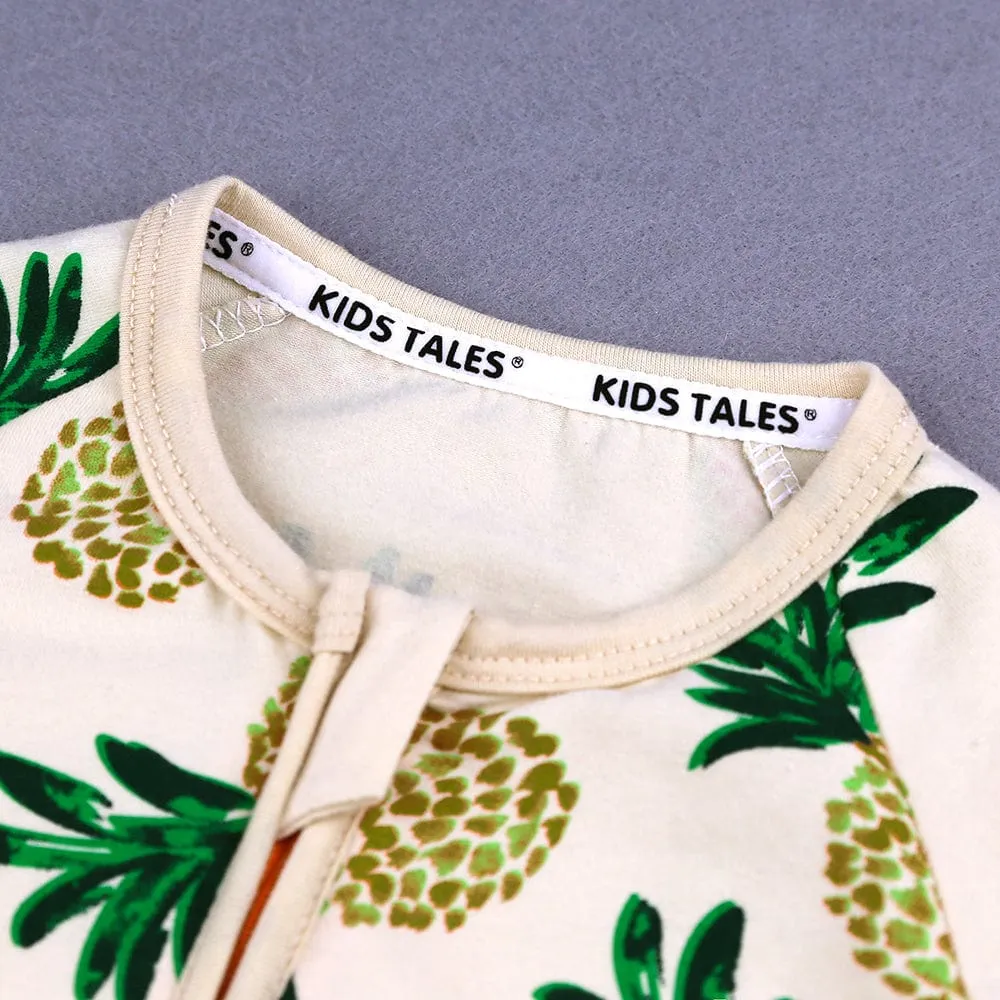 Pineapple Perfection Zip Sleepsuit