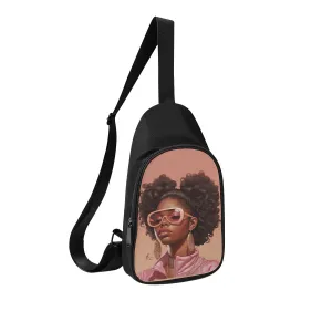 Pink Lux Chest Bag