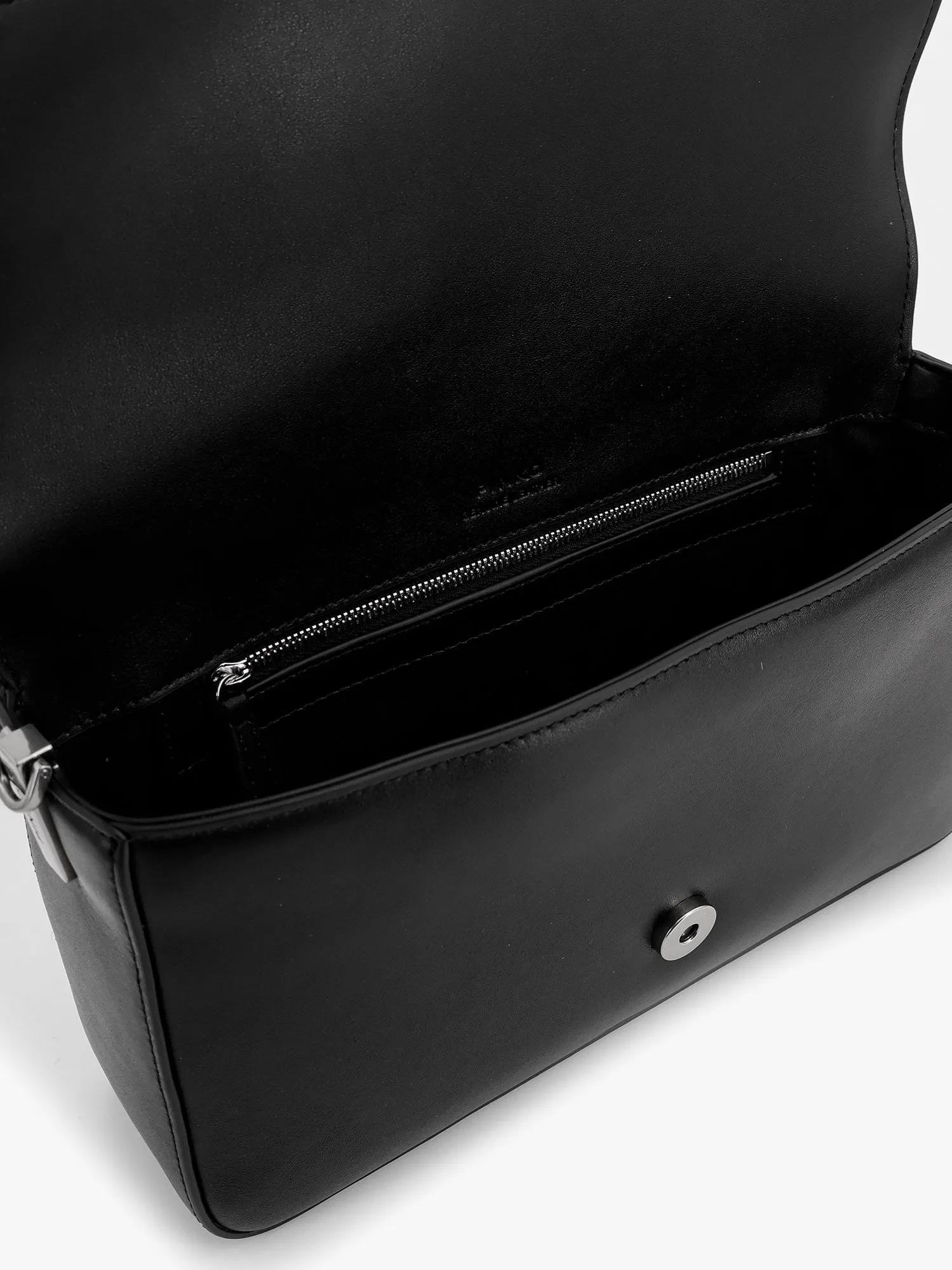 Pinko Love One Classic Leather Shoulder Bag