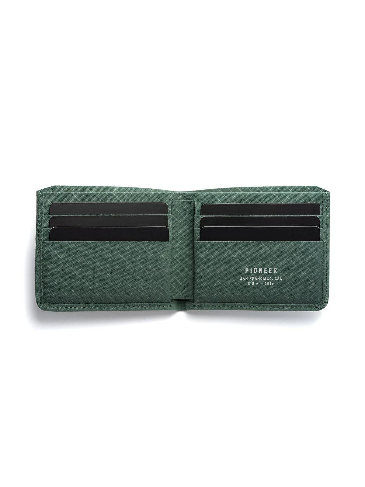 Pioneer Division Billfold Wallet 3PN Evergreen