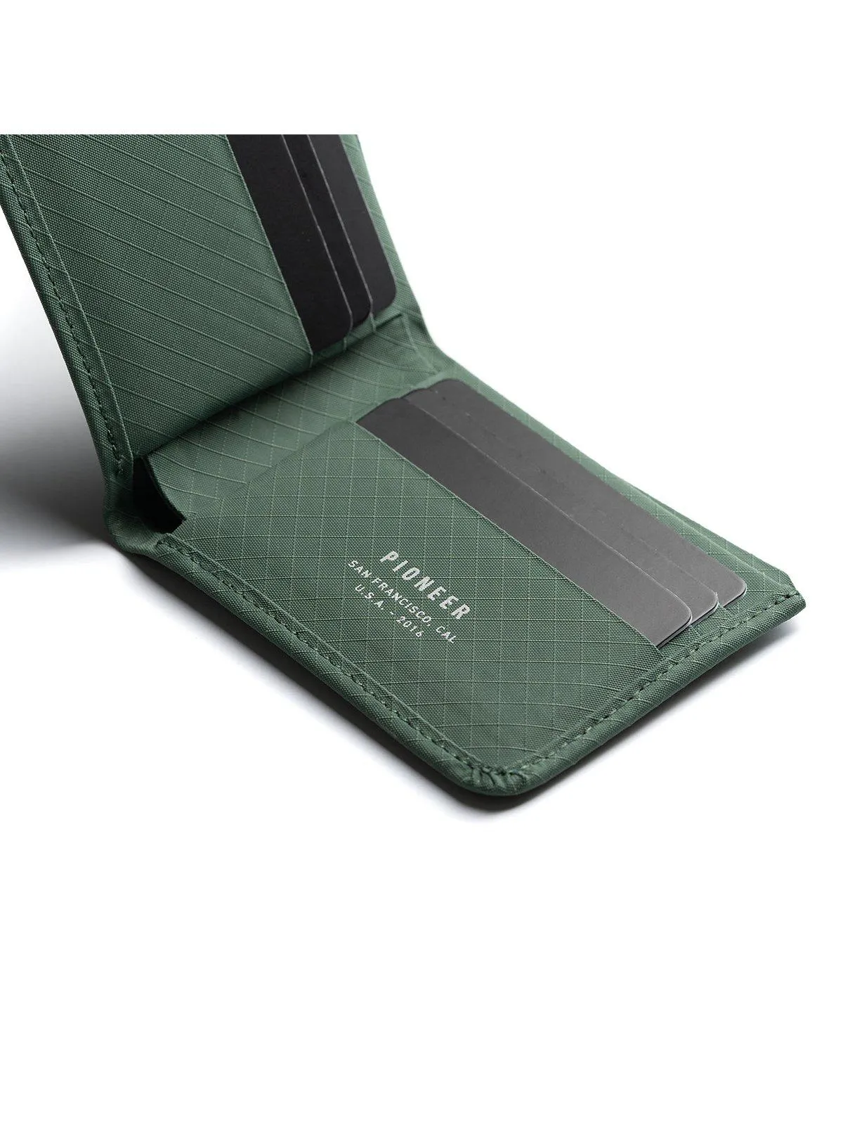 Pioneer Division Billfold Wallet 3PN Evergreen