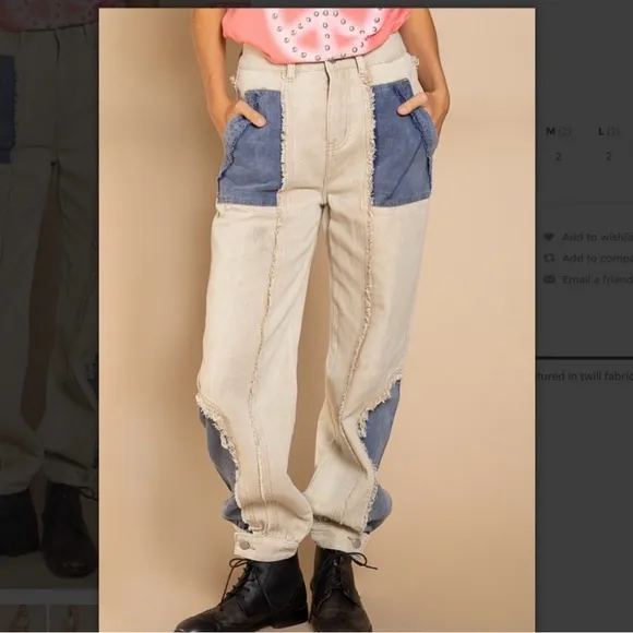 POL Lightweight Denim Jogger Style