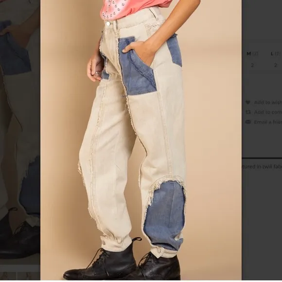 POL Lightweight Denim Jogger Style