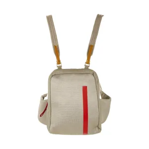 Prada Silver Logo Sport Bag