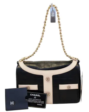 Pre Loved Chanel Jacket Motif Chain Shoulder Bag