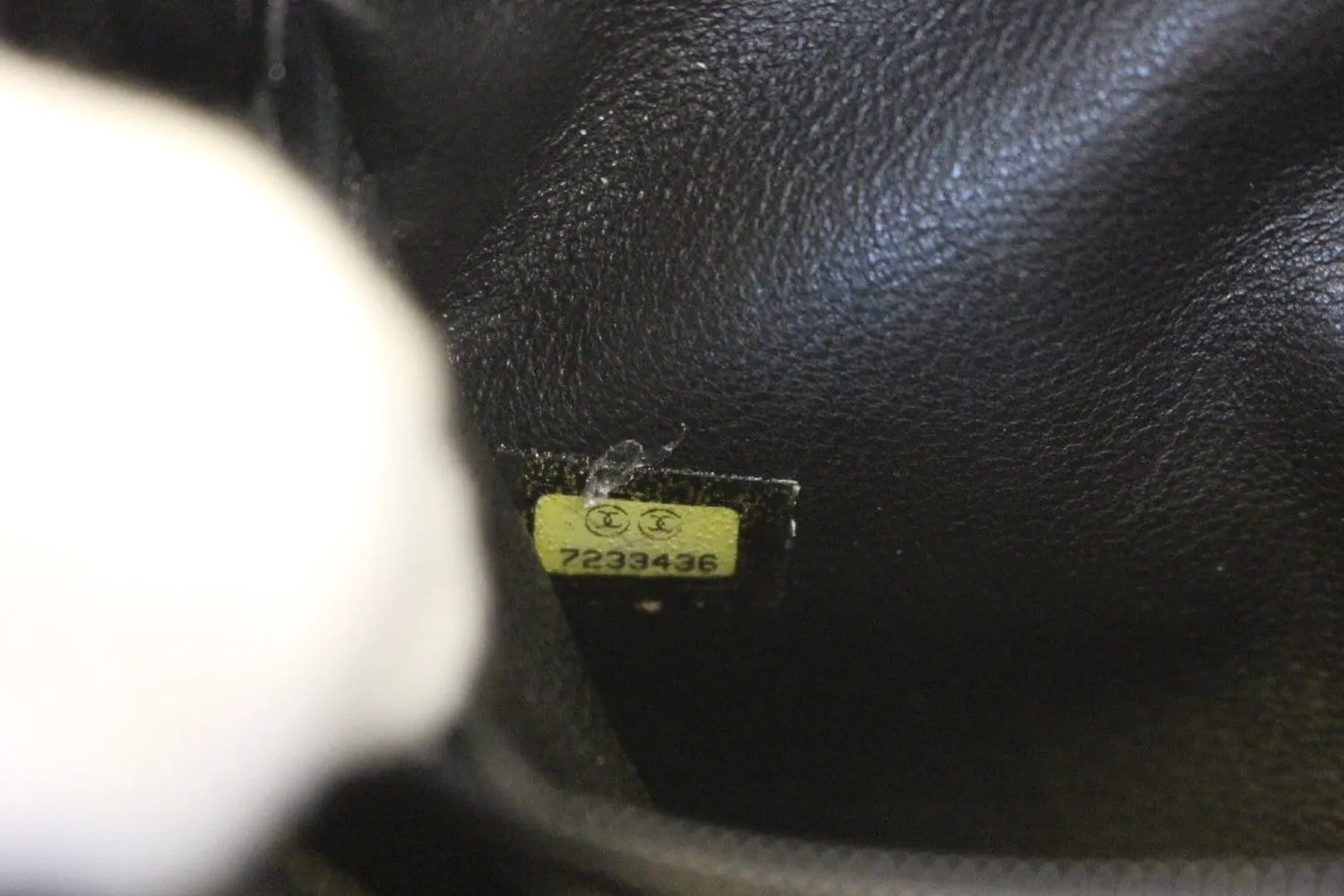 Pre Loved Chanel Jacket Motif Chain Shoulder Bag