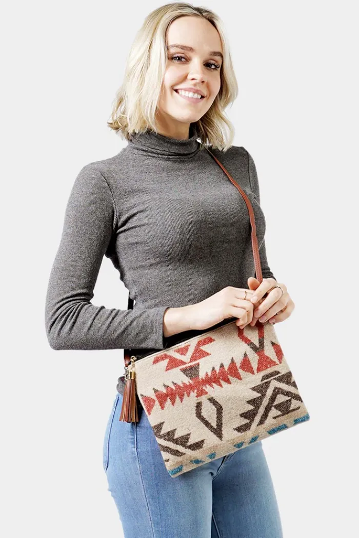 Print Cross Body Bag