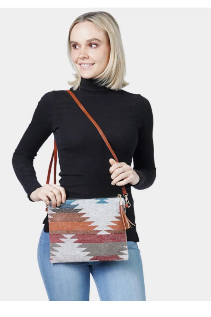 Print Cross Body Bag