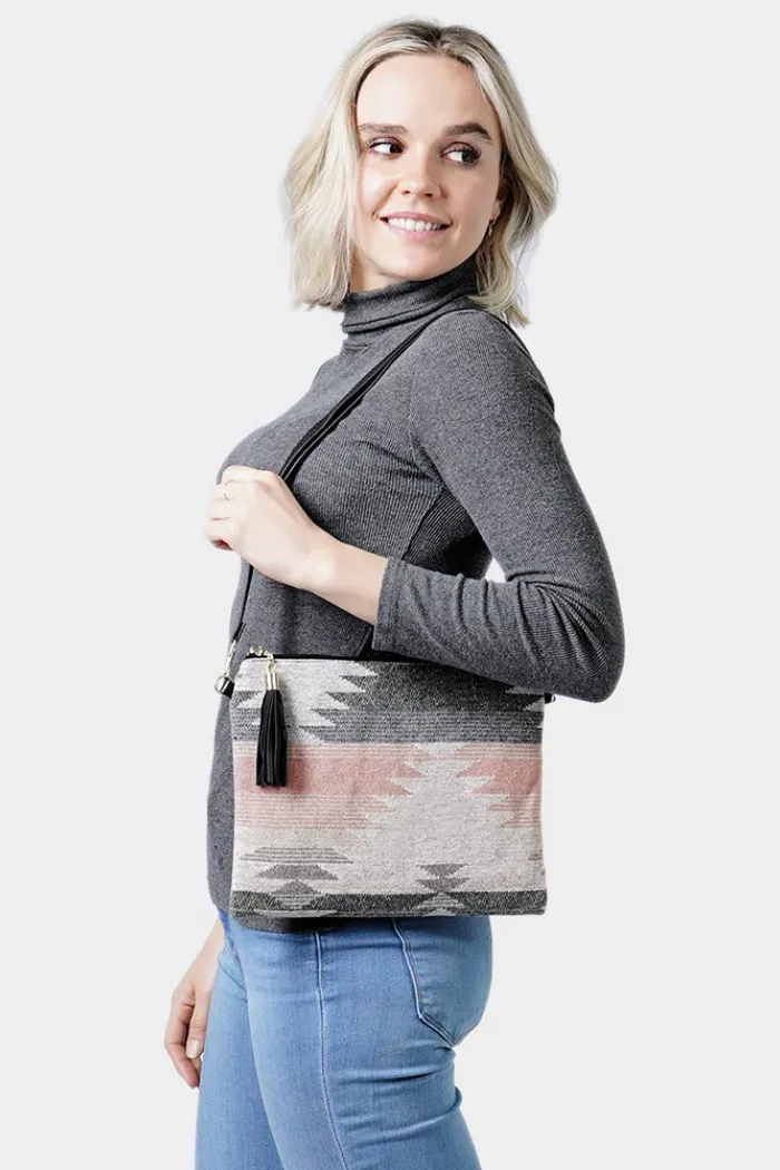Print Cross Body Bag