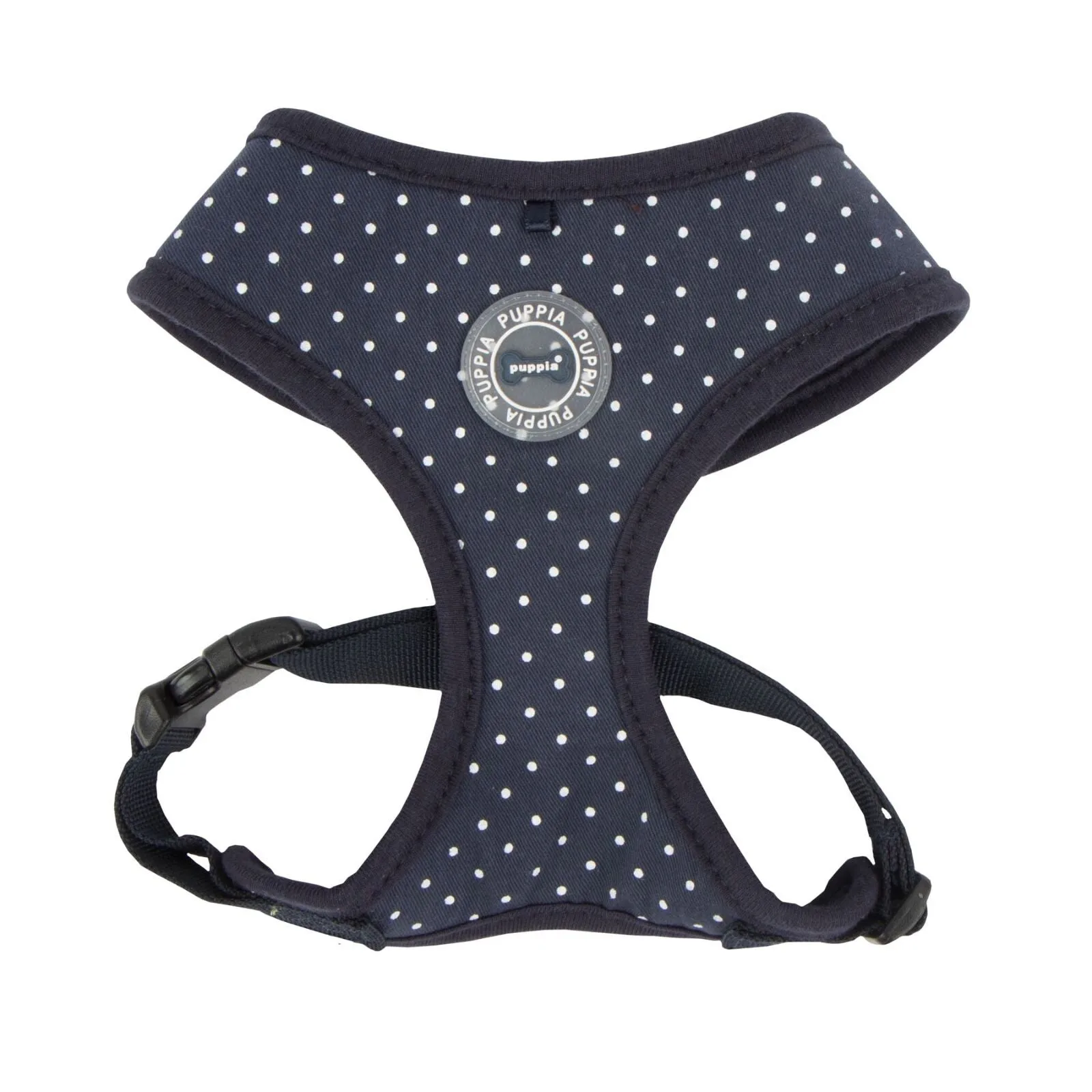 Puppia Luxury Dotty Navy harness
