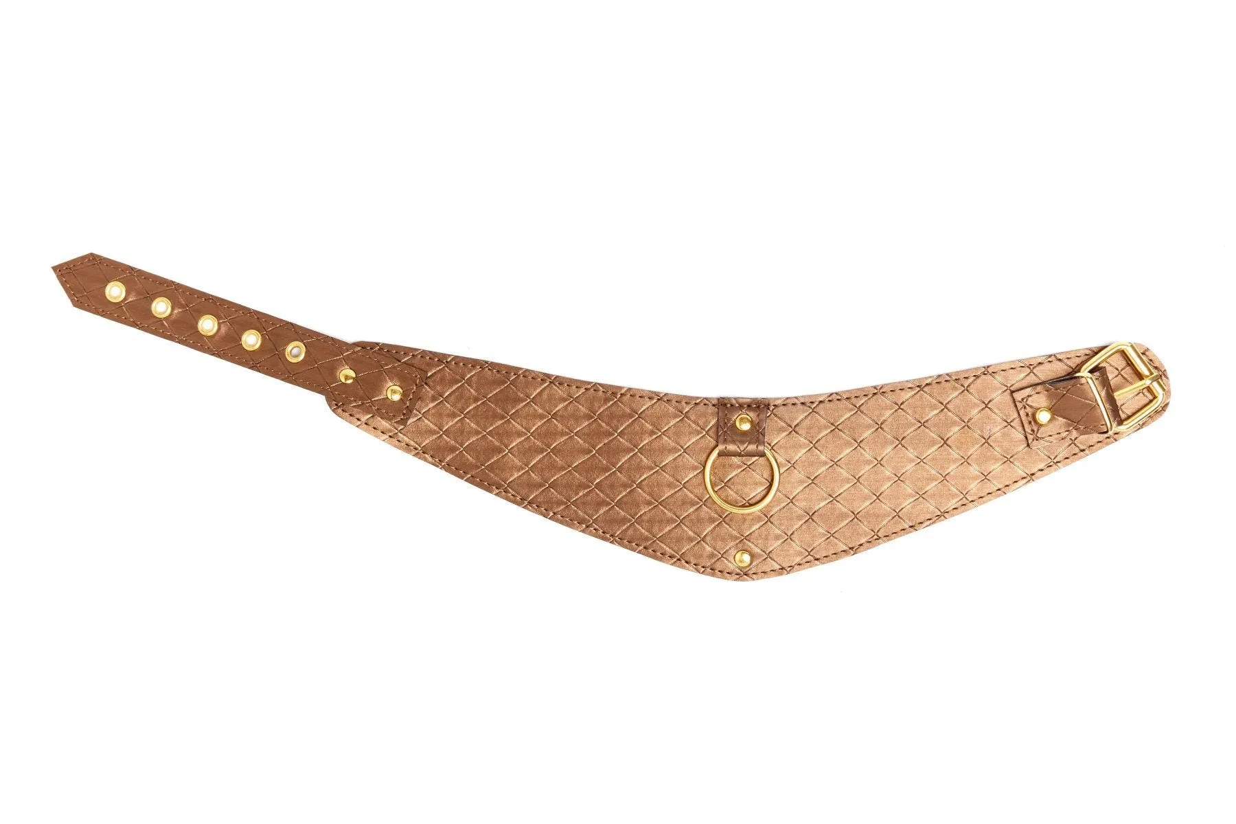 Quitled Embossed Posture Collar