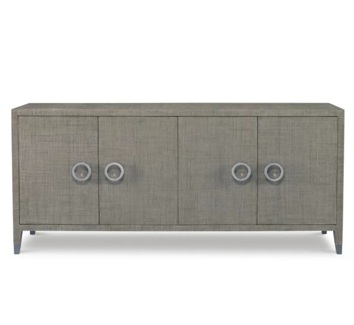 Raffia 4 Door Chest