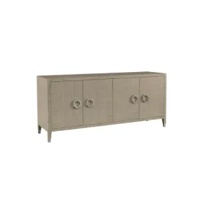 Raffia 4 Door Chest