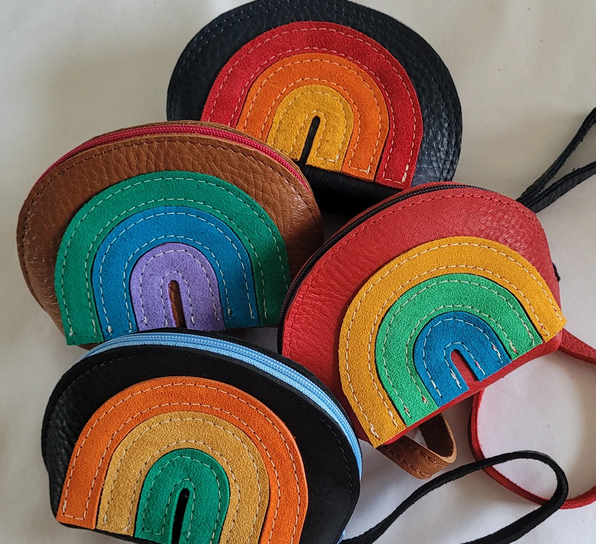 Rainbow DJ Wristlet