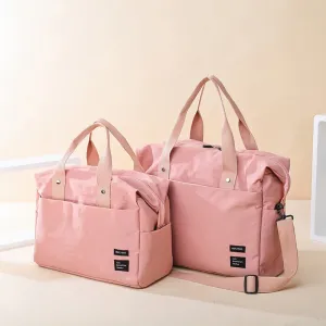 Realaiot Large Capacity Travel Bag Women's Hand Luggage Bags Nylon Men's Short-Distance Sports Traveling Duffels Custom Fitness Handbags