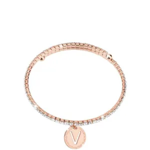 Rebecca My World Rose Gold Glam Bangle - V