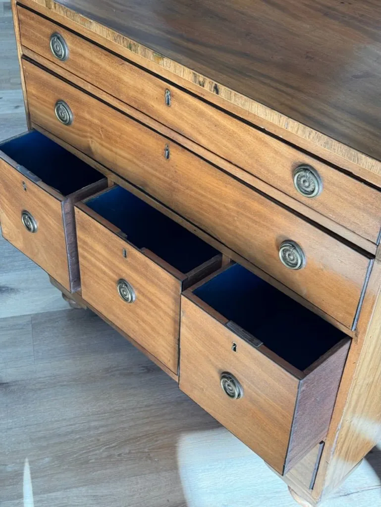 Regency Mahogany Campaign Chest