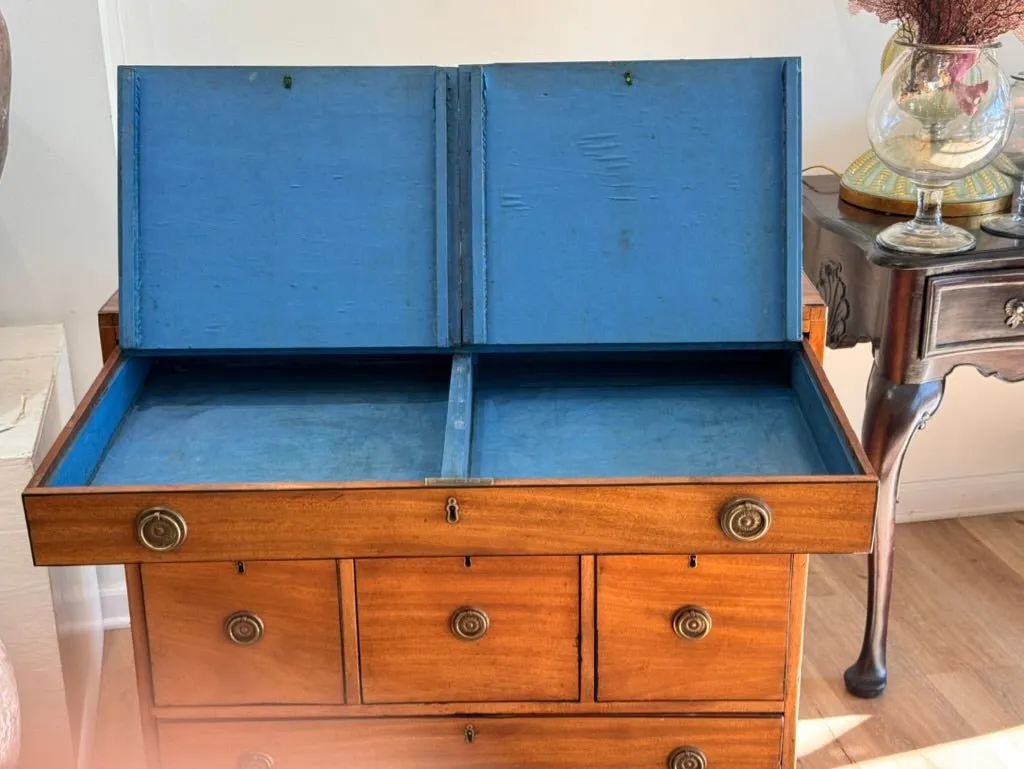 Regency Mahogany Campaign Chest