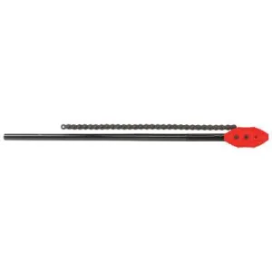 Ridge Tool Company Chain Tong Wrench, 1-6 in Pipe Capacity, 32 in Chain, 44 in Long, 92675