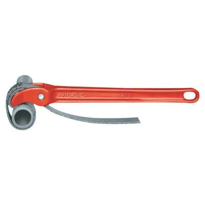Ridge Tool Company Strap Wrench, 7 in OD, 29-1/4 in Strap, Aluminum, 31360