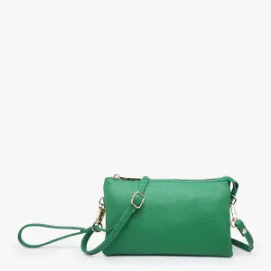 Riley Crossbody Wristlet Emerald