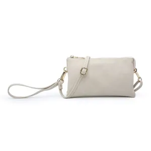 Riley Crossbody Wristlet Ivory