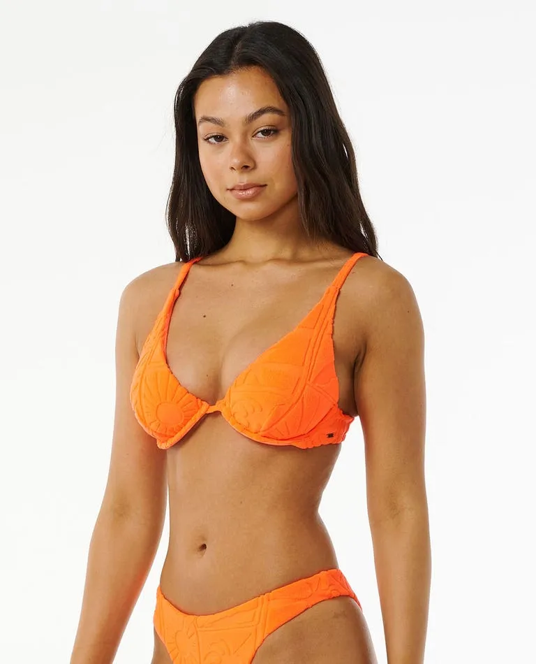 Rip Curl Santorini Terry Balconette Bikini Top