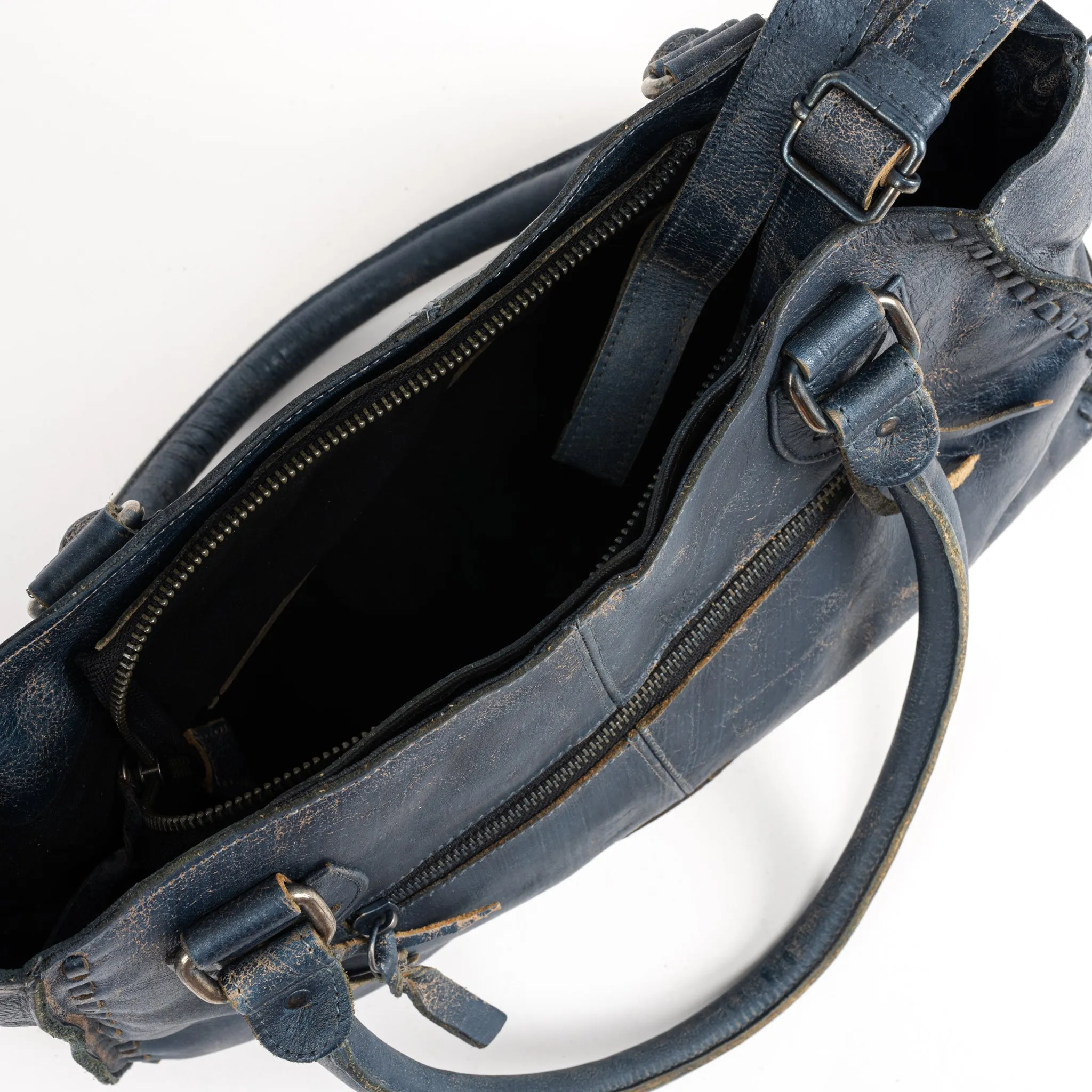 ROCKABABY - COBALT - LEATHER