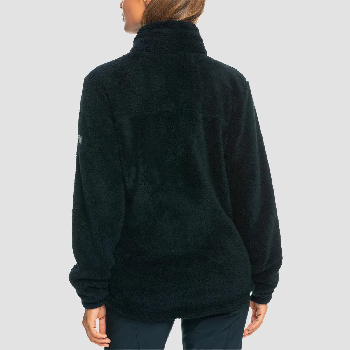 Roxy Alabama Full Zip Technical Fleece True Black - Womens