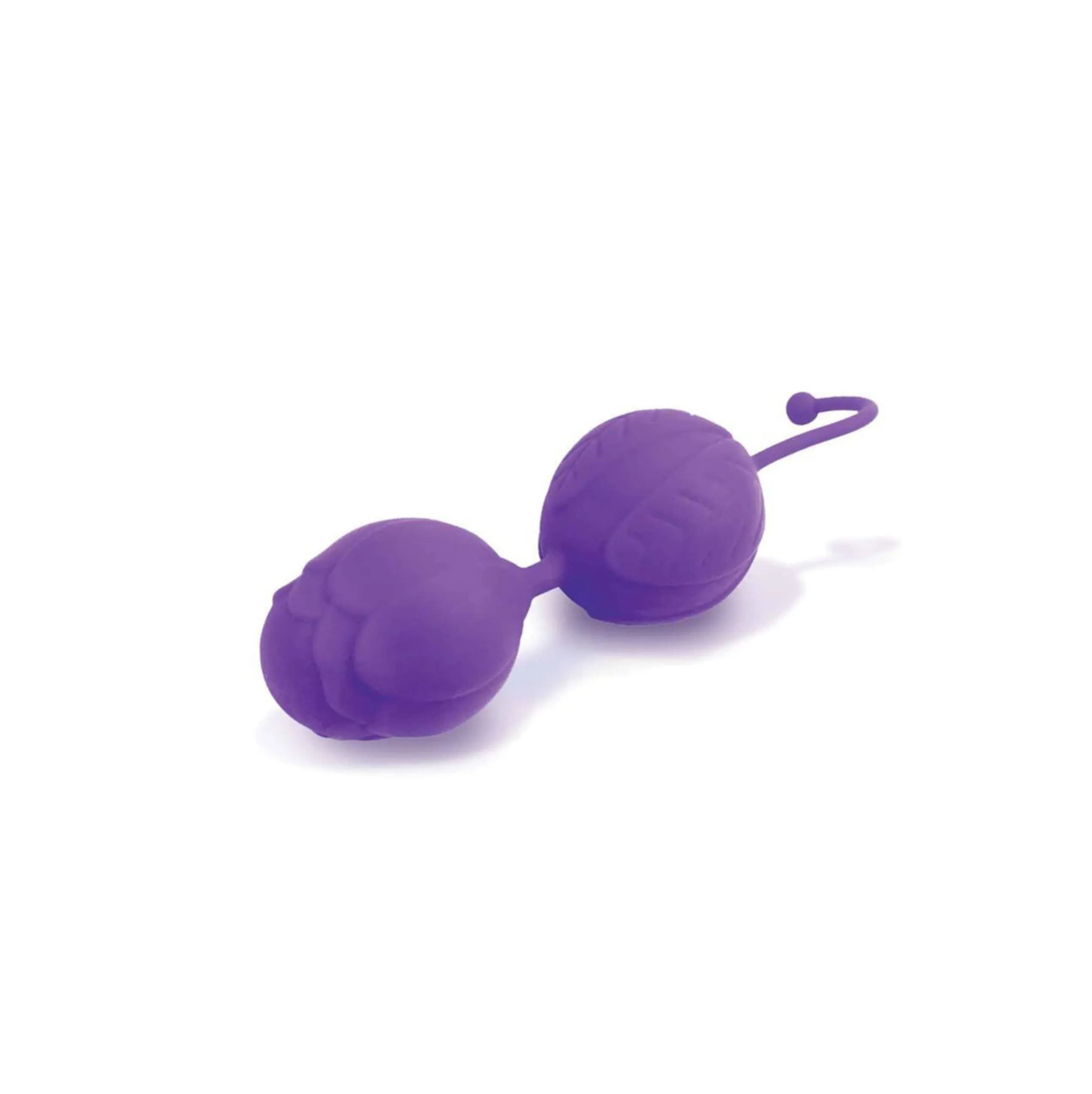 S-Kegels Silicone Textured Kegel Trainers With Internal Balls Purple