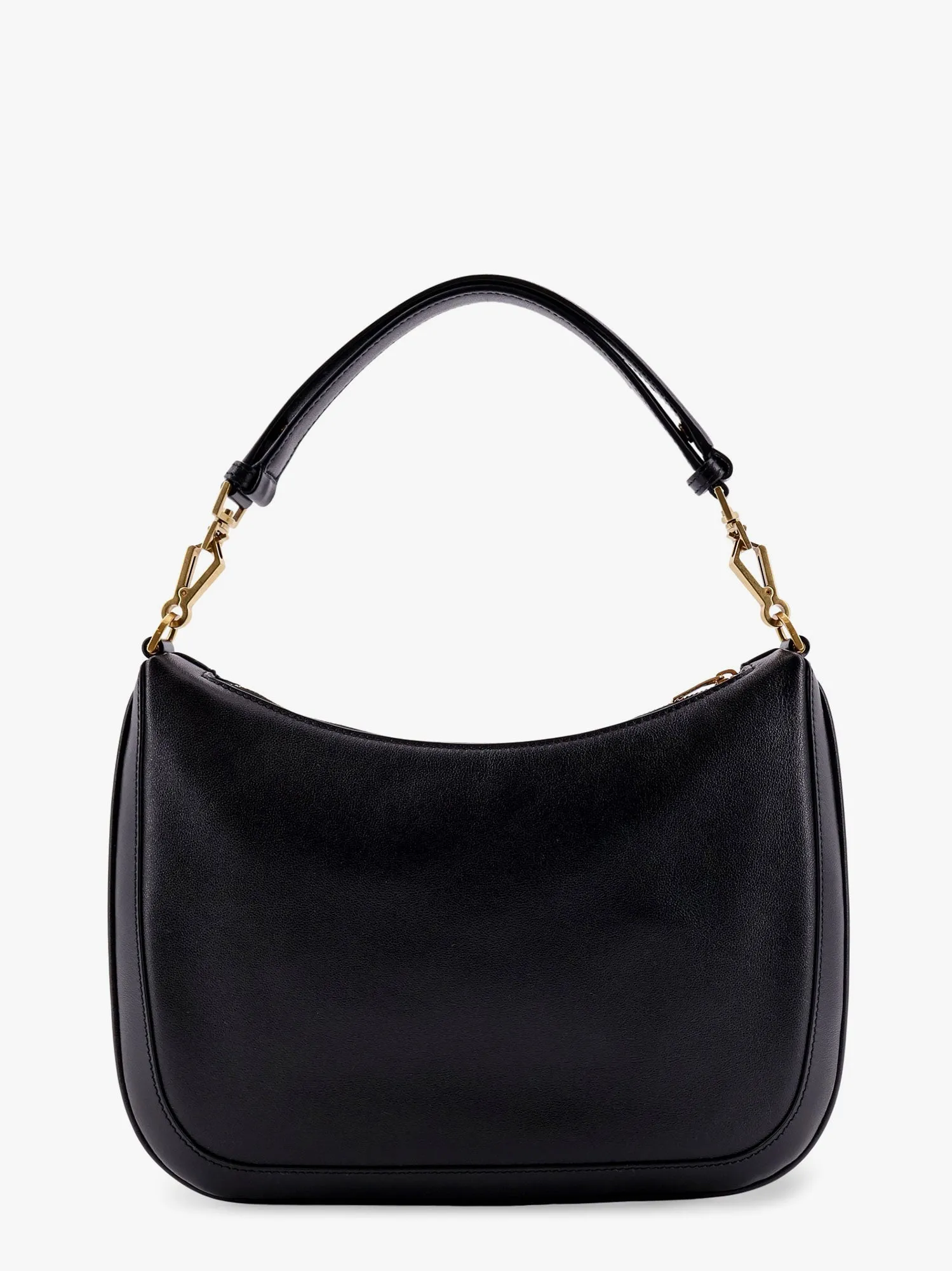 Saint Laurent Leather Shoulder Bag With Frontal Logo
