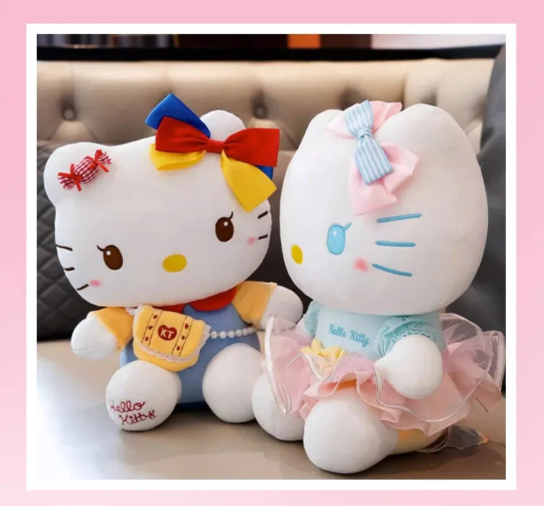 Sanrio Hello Kitty Plush Toys with Adorable Backpacks