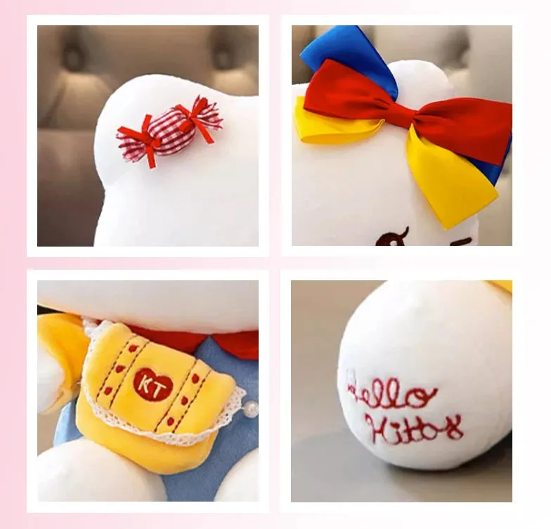 Sanrio Hello Kitty Plush Toys with Adorable Backpacks