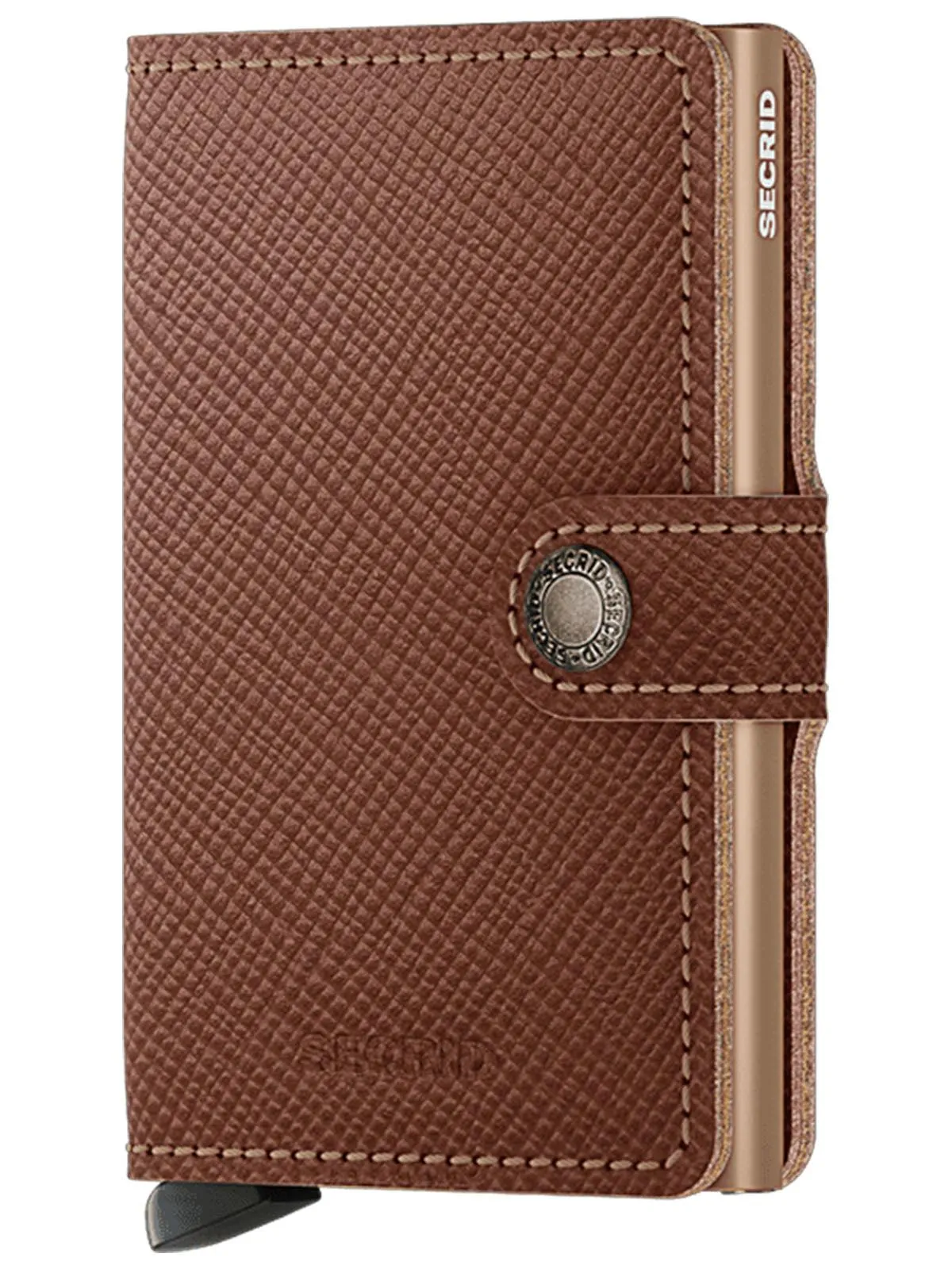 Secrid Miniwallet Saffiano Caramel