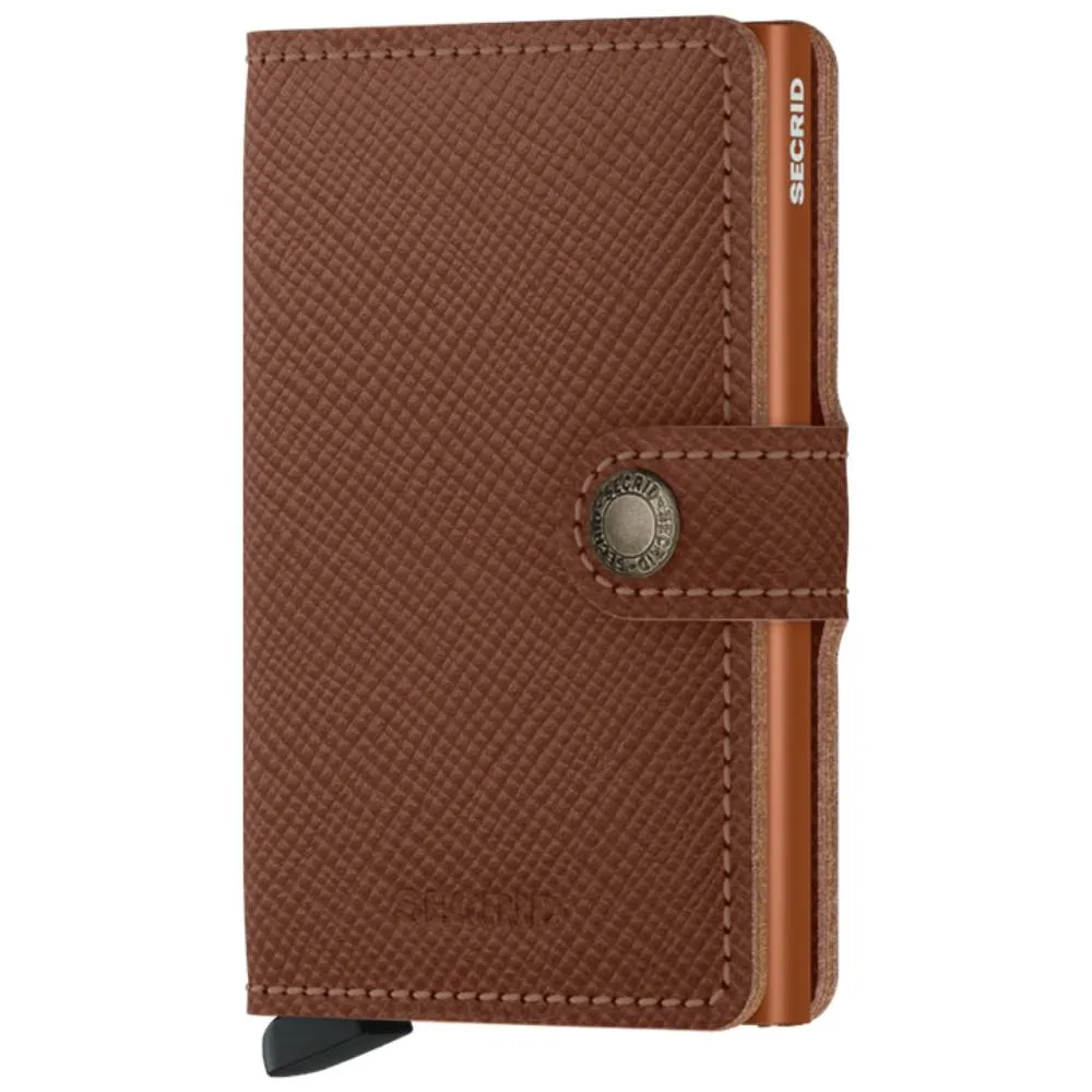 SECRID Miniwallet - Saffiano Caramel