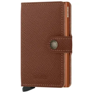 SECRID Miniwallet - Saffiano Caramel