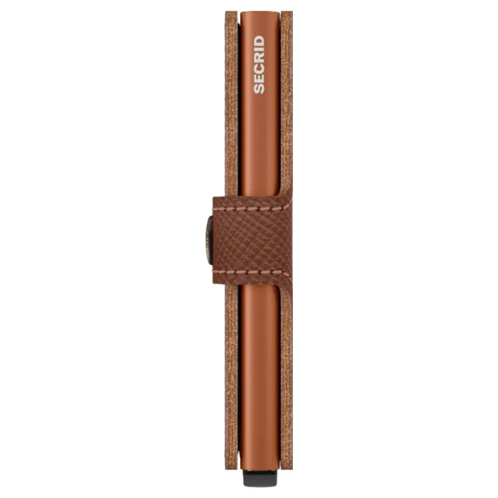 SECRID Miniwallet - Saffiano Caramel