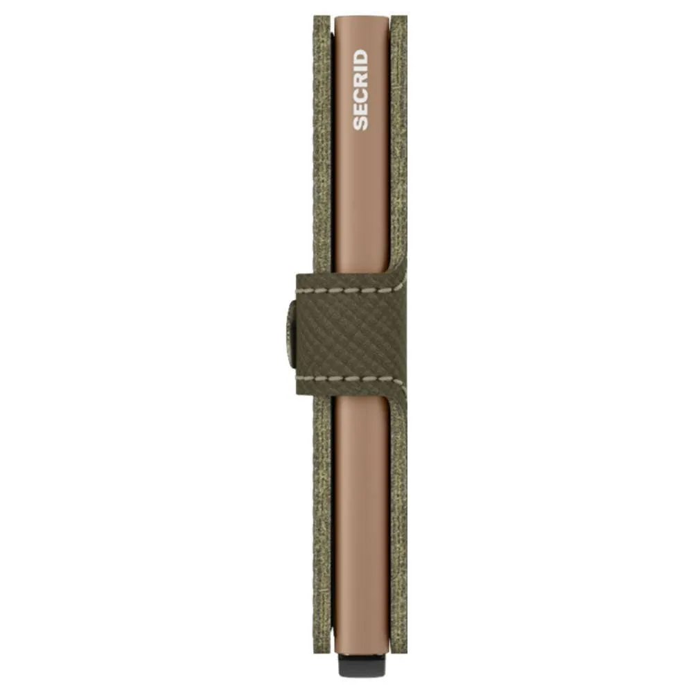 SECRID Miniwallet - Saffiano Olive