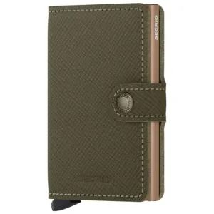 SECRID Miniwallet - Saffiano Olive
