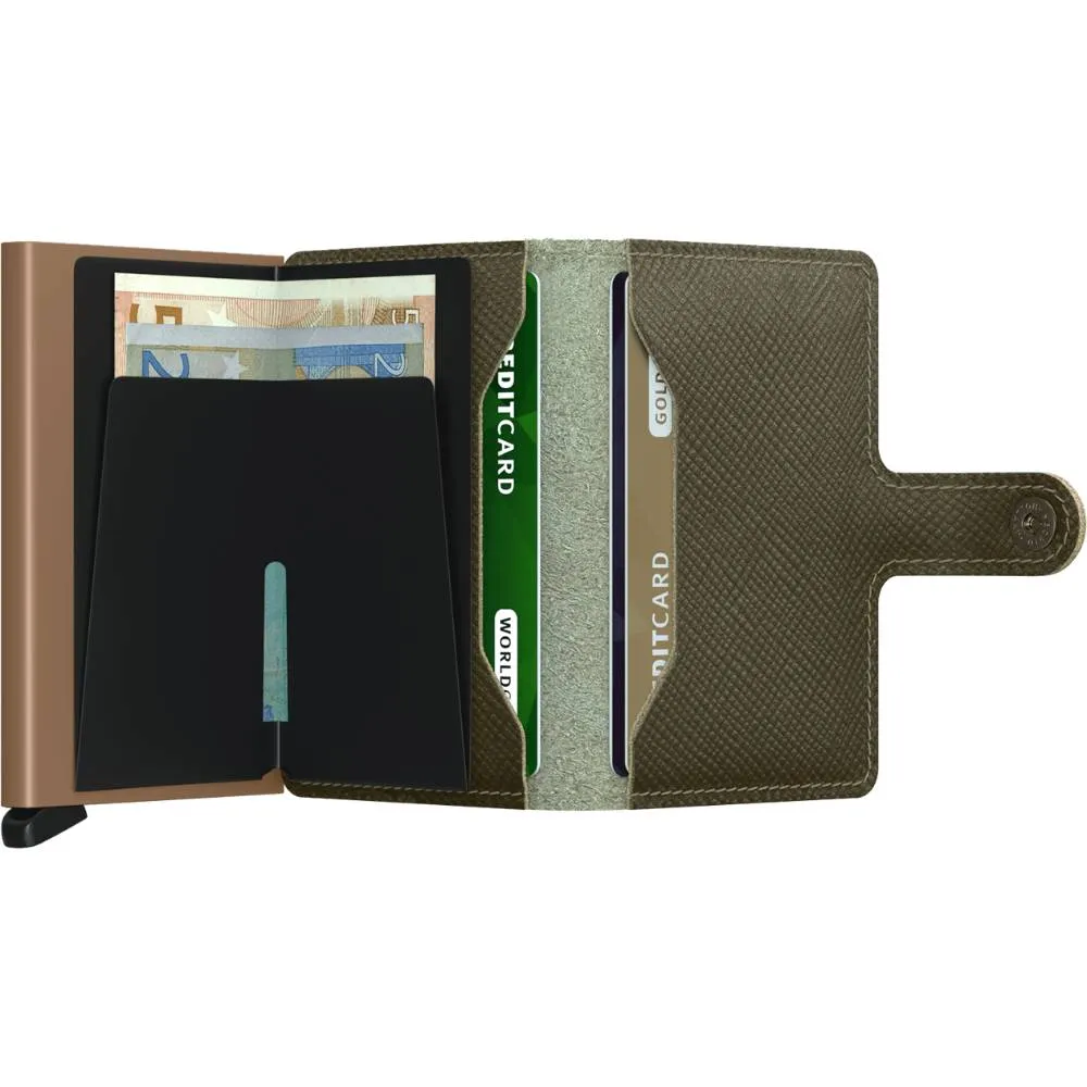 SECRID Miniwallet - Saffiano Olive
