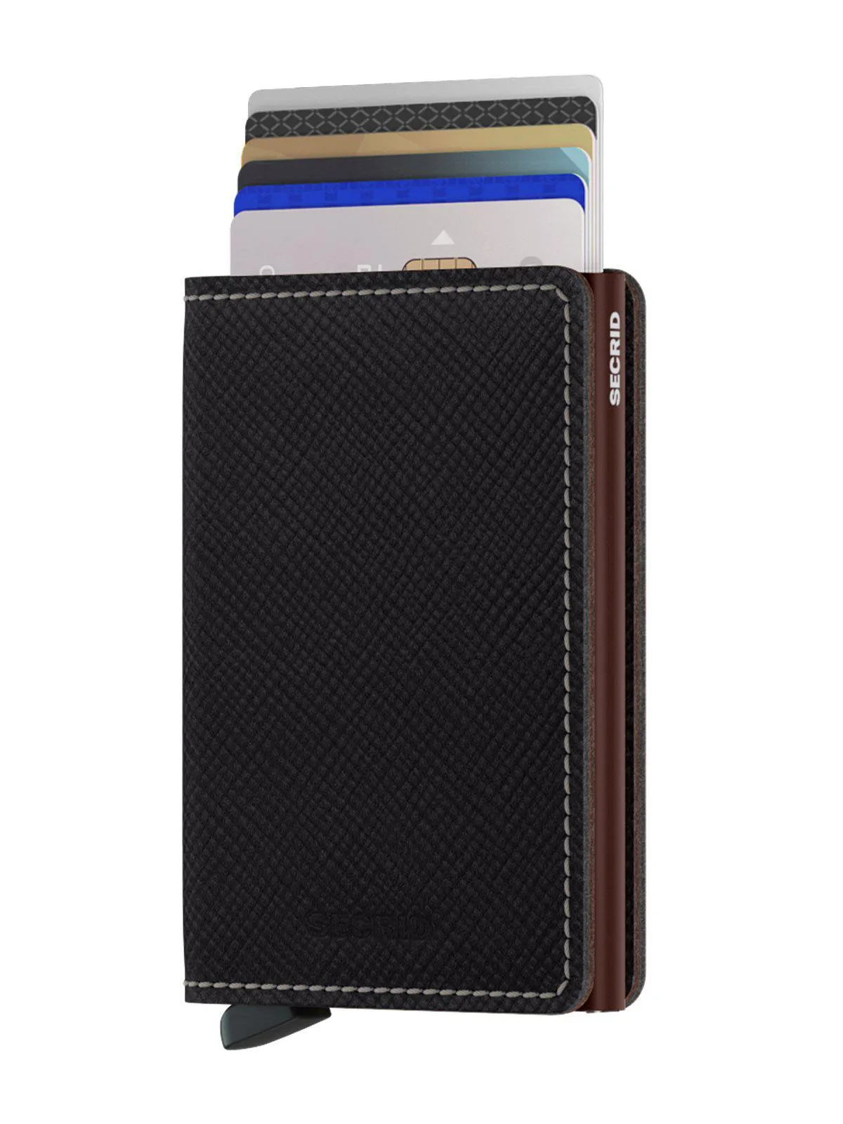 Secrid Slimwallet Saffiano Brown