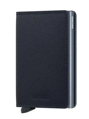 Secrid Slimwallet Saffiano Navy