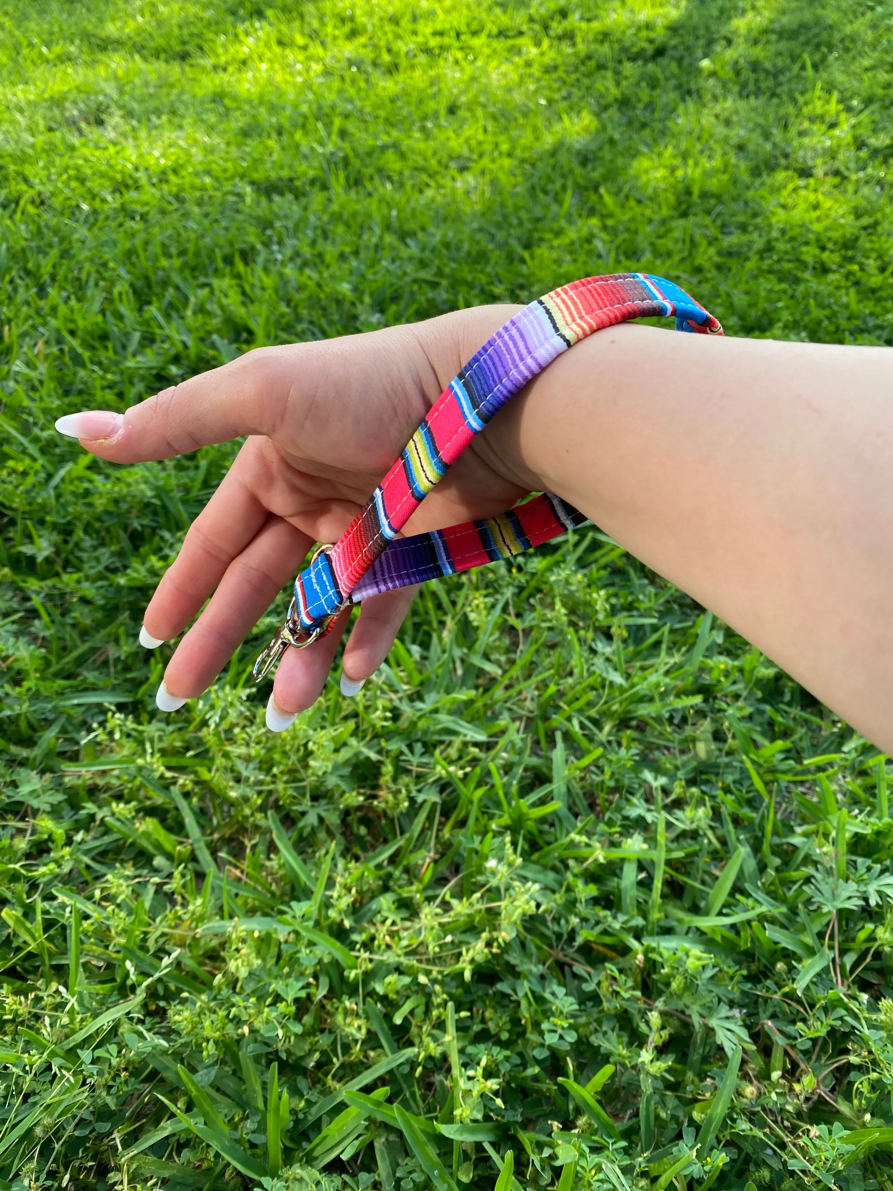 Serape Key Fob Serape wristlet keychain