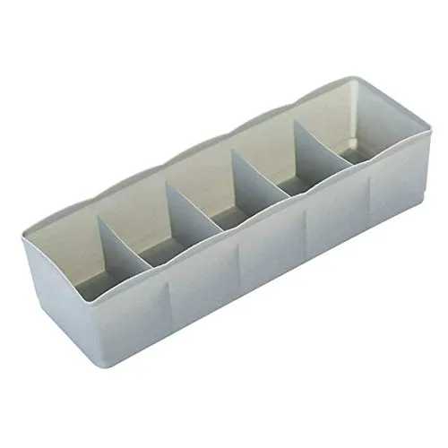 Shangwelluk Plastic Storage Box Tie Socks Cosmetic Drawer Tidy Organizer