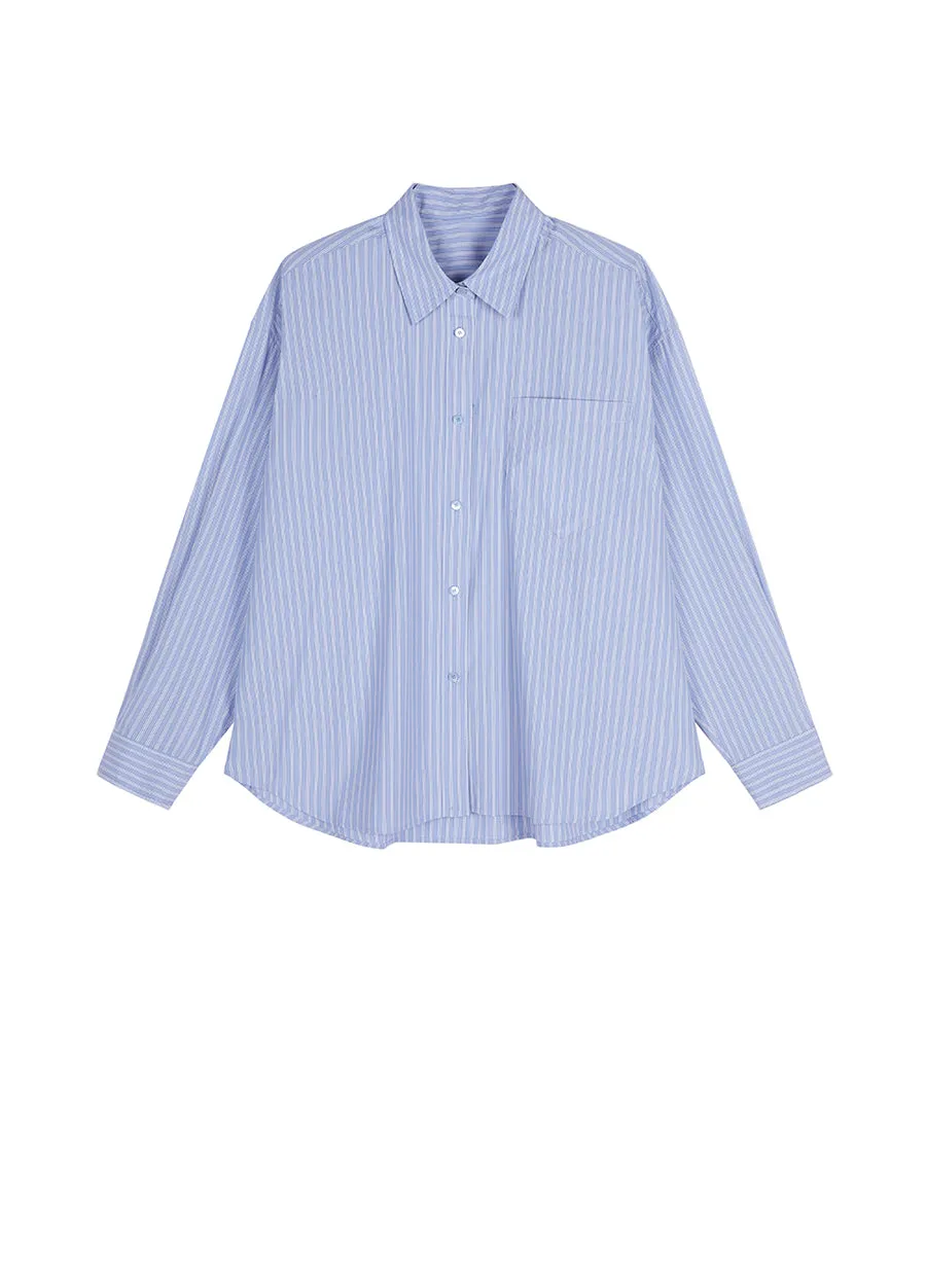 Shirt / JNBY Oversized Classic Cotton Shirt