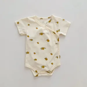 Side Snaps Patterned Bodysuits | 4 Colours